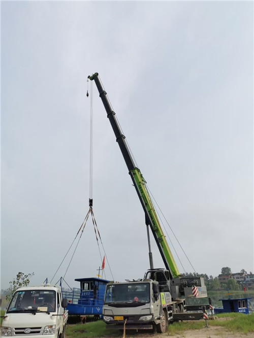 仙游县桥梁建设吊装案例
